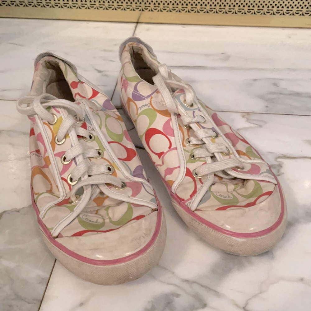 Coach sneakers for sale! Go with everything!